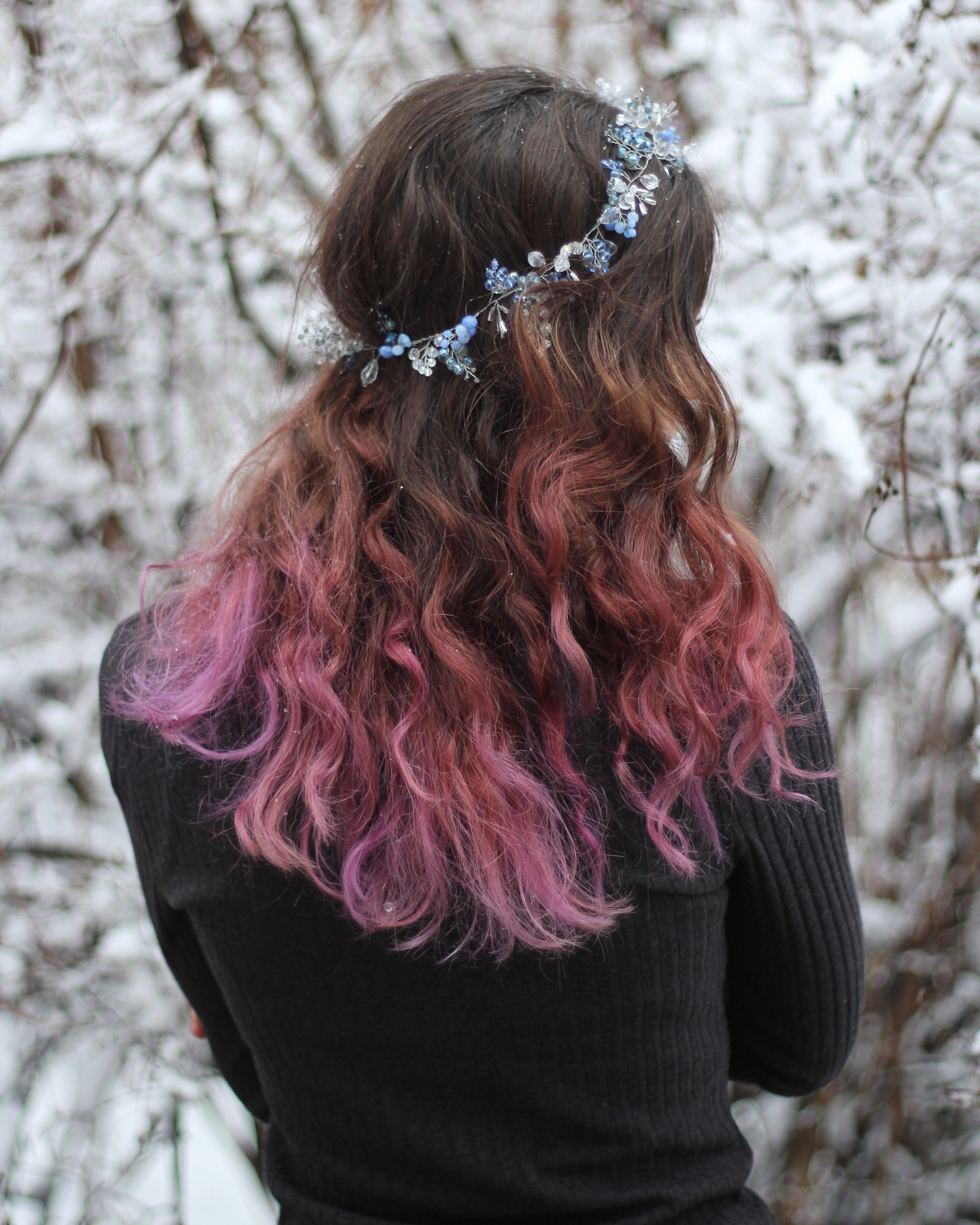 Winter princess hair